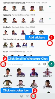 Tamilanda Tamil WASticker App android App screenshot 2